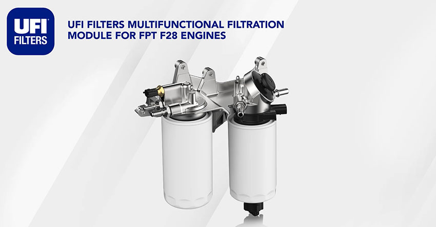 UFI 滤清器为菲亚特动力科技F28柴油发动机提供多功能过滤模块